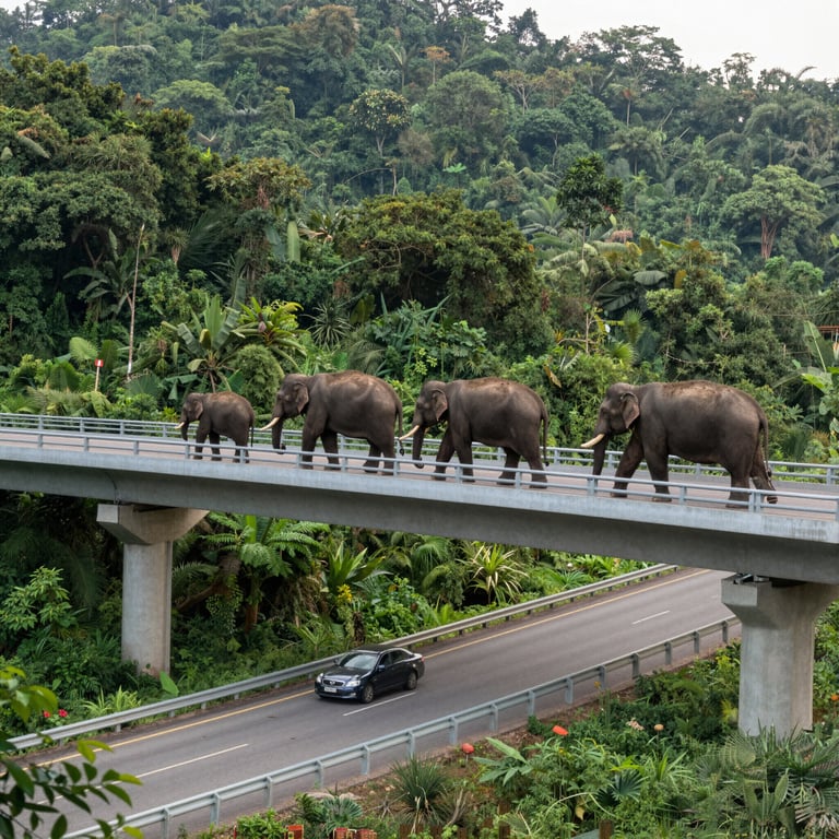Infrastrutture Amiche della Fauna: Proteggere gli Elefanti Asiatici nel 2026