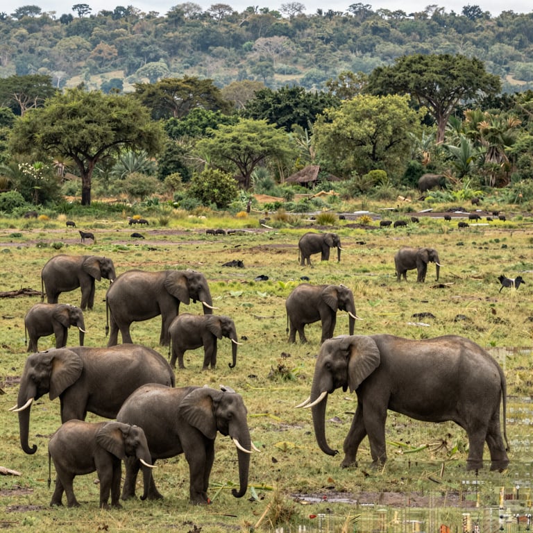 Preservare gli Habitat degli Elefanti: Impegni Globali per la Protezione della Fauna