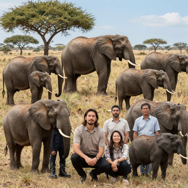 Iniziative Internazionali per Salvare la Popolazione di Elefanti
