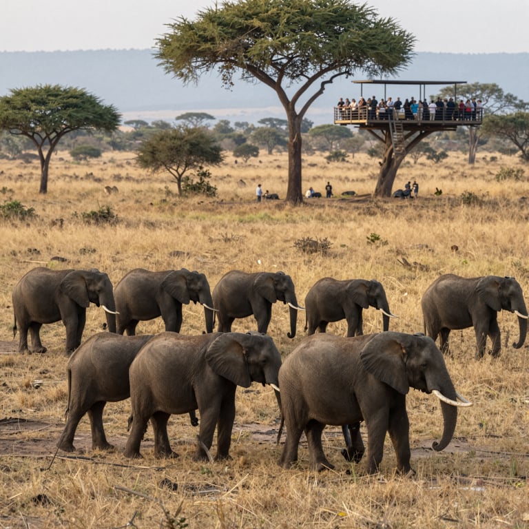 Osservare gli elefanti in modo etico: strategie per un turismo responsabile e sostenibile