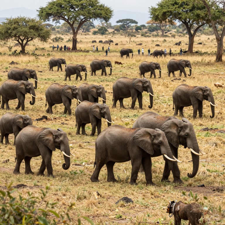Iniziative Globali per Salvare gli Elefanti dalla Scomparsa