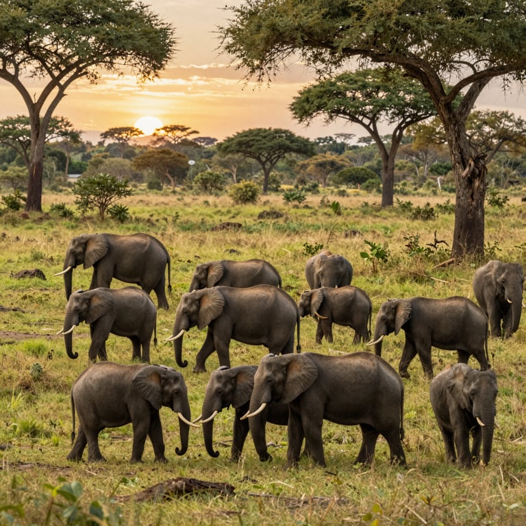 Preservare gli Habitat degli Elefanti: Sforzi Globali per la Conservazione della Fauna