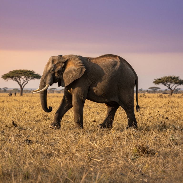 La Maestà dell'Elefante Africano della Savana: Sfide e Protezione Essenziale