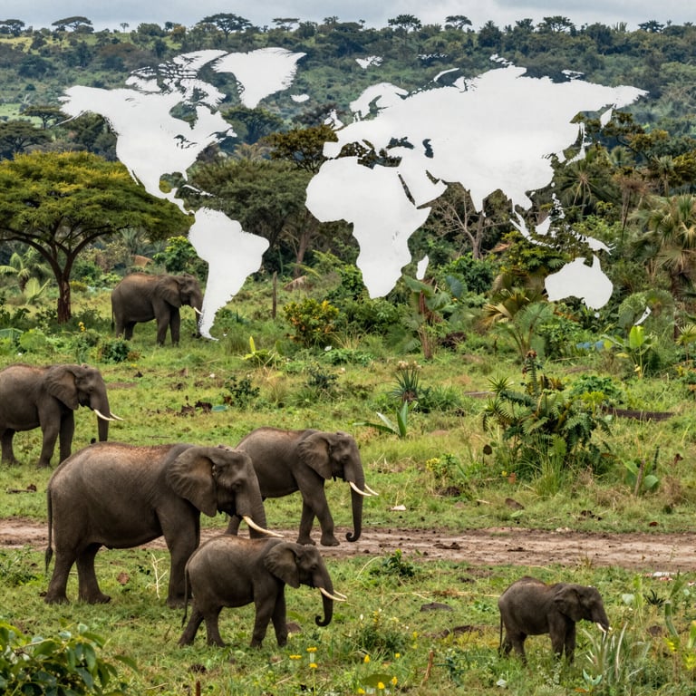 Impegno Mondiale per Salvare le Popolazioni di Elefanti