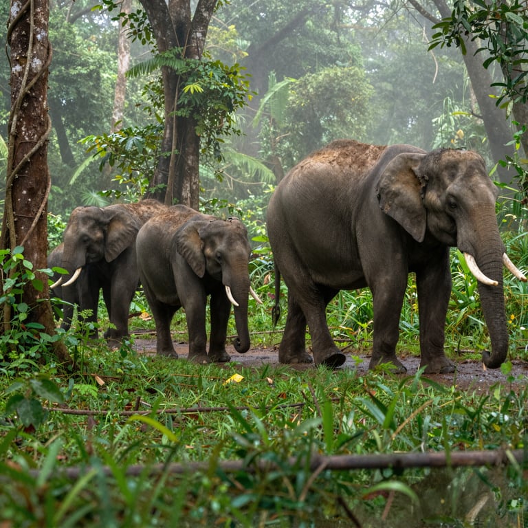 Strategie per Proteggere gli Elefanti delle Foreste Africane