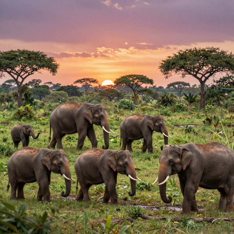 Iniziative per la Tutela dell'Habitat: Salvaguardare il Futuro degli Elefanti Endangered