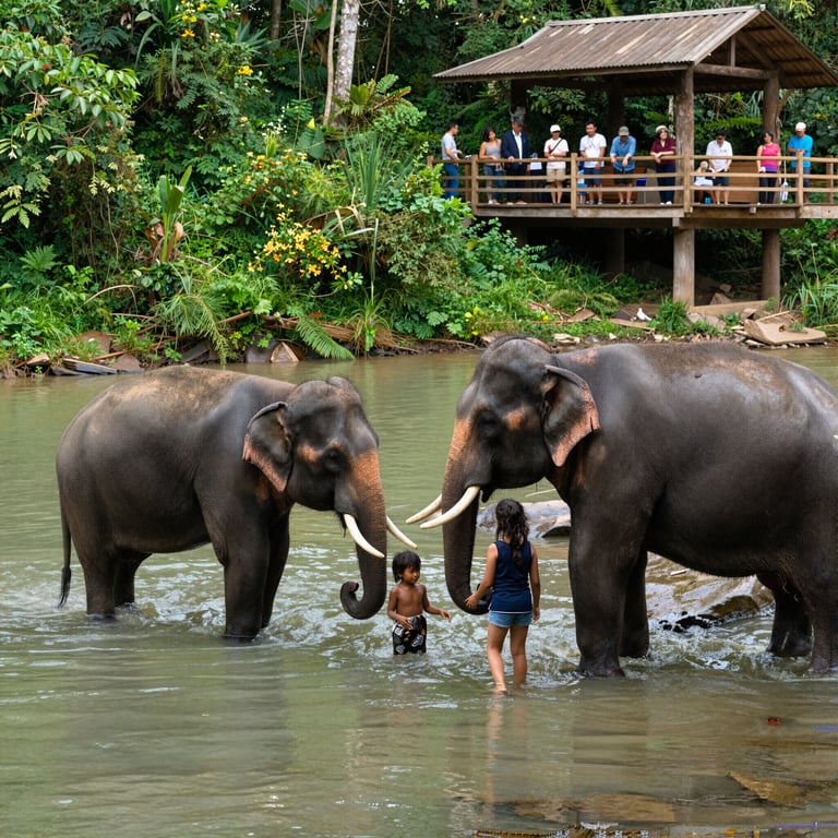 Il Ruolo del Turismo Responsabile nella Conservazione degli Elefanti Asiatici