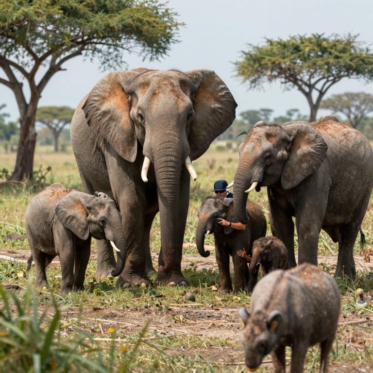 Proteggere gli Elefanti in Pericolo: Iniziative Globali per la Loro Sopravvivenza