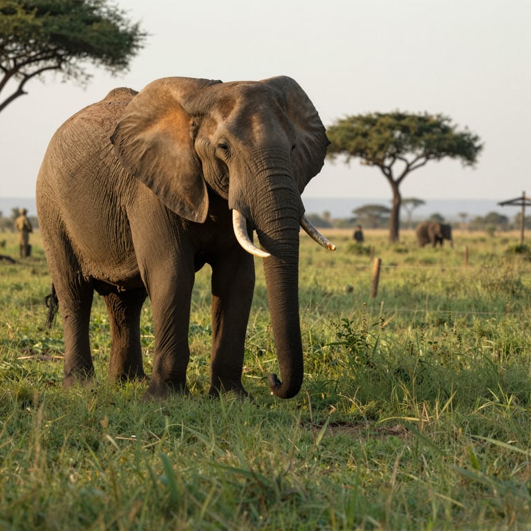 Notizie sulla Conservazione degli Elefanti: Protezione dal Bracconaggio e Preservazione degli Habitat