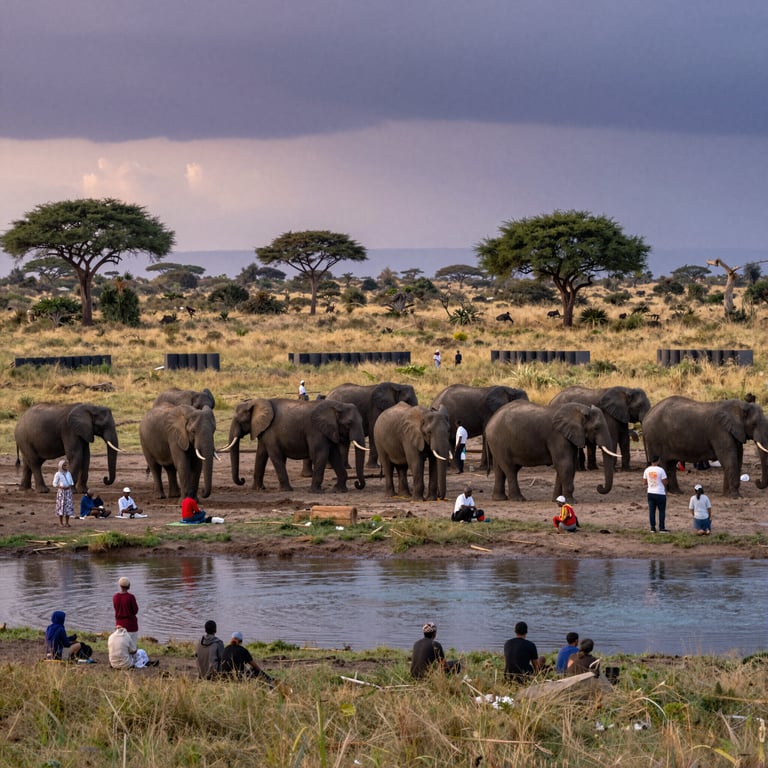 Modi Innovativi per Ridurre i Conflitti tra Umani ed Elefanti in Armonia