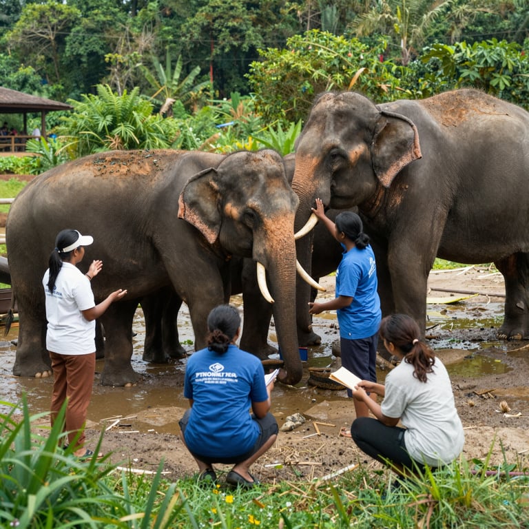 Impegno Non-Profit in Thailandia: Curare e Assistere la Popolazione di Elefanti