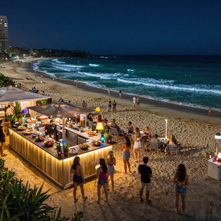 Discover 12 Rocks: Premier Australian Beach Nightlife with Fresh Seafood and Cocktails