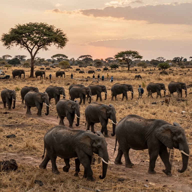 Iniziative per Salvare gli Elefanti: Contributi Essenziali alla Conservazione