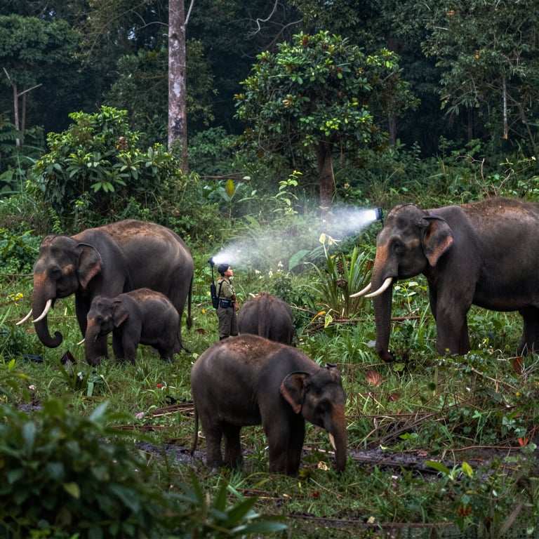 Iniziative per Proteggere gli Elefanti Estremamente Rari in Vietnam