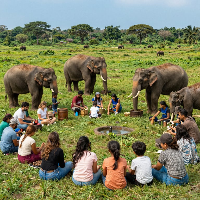 Iniziative Comunali per Salvare gli Elefanti dal Declino Ambientale