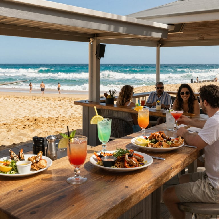 12 Rocks Beach Bar: Australia's Premier Coastal Club for Signature Cocktails and Fresh Seafood