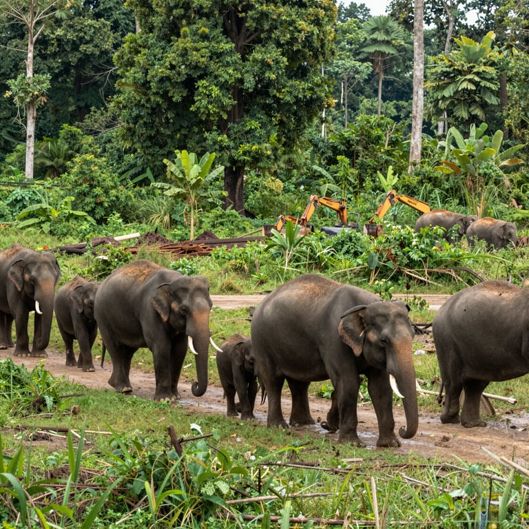 Preservare gli Habitat degli Elefanti: Sforzi Chiave per Salvare le Case Naturali dalla Distruzione