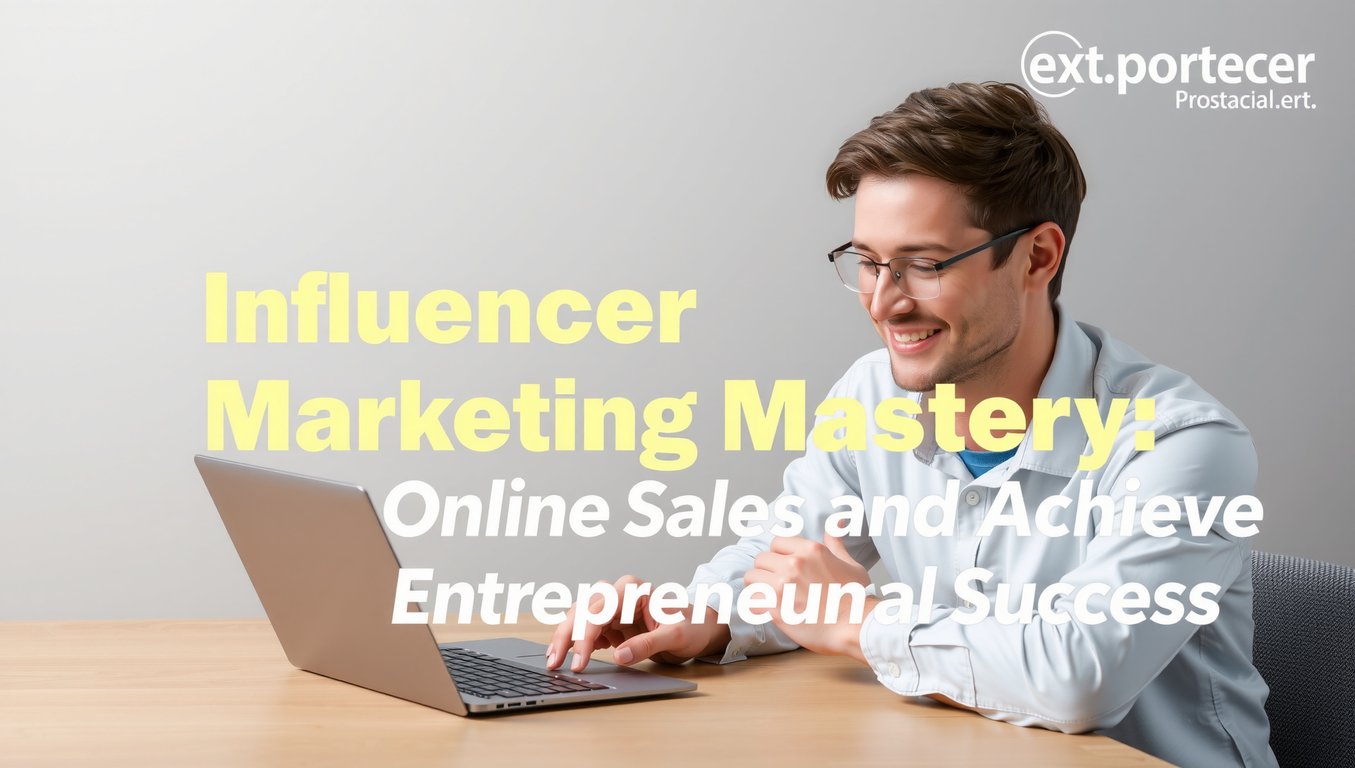 Influencer Marketing Mastery: Boost Online Sales and Achieve Entrepreneurial Success