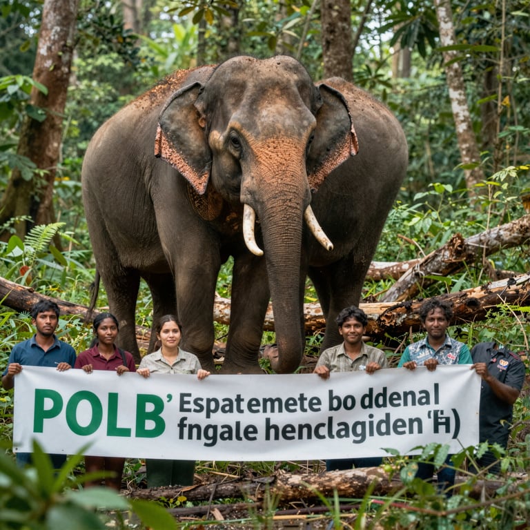 Minacce all'Habitat degli Elefanti e Campagne Globali per Proteggerli