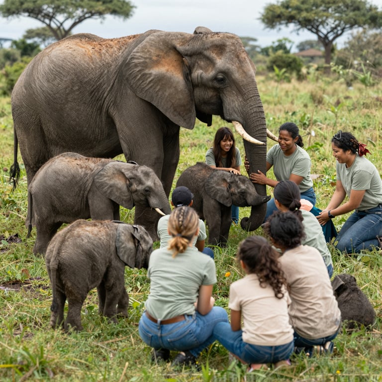 Scopri i Progetti Volontari Ideali per Proteggere e Curare gli Elefanti
