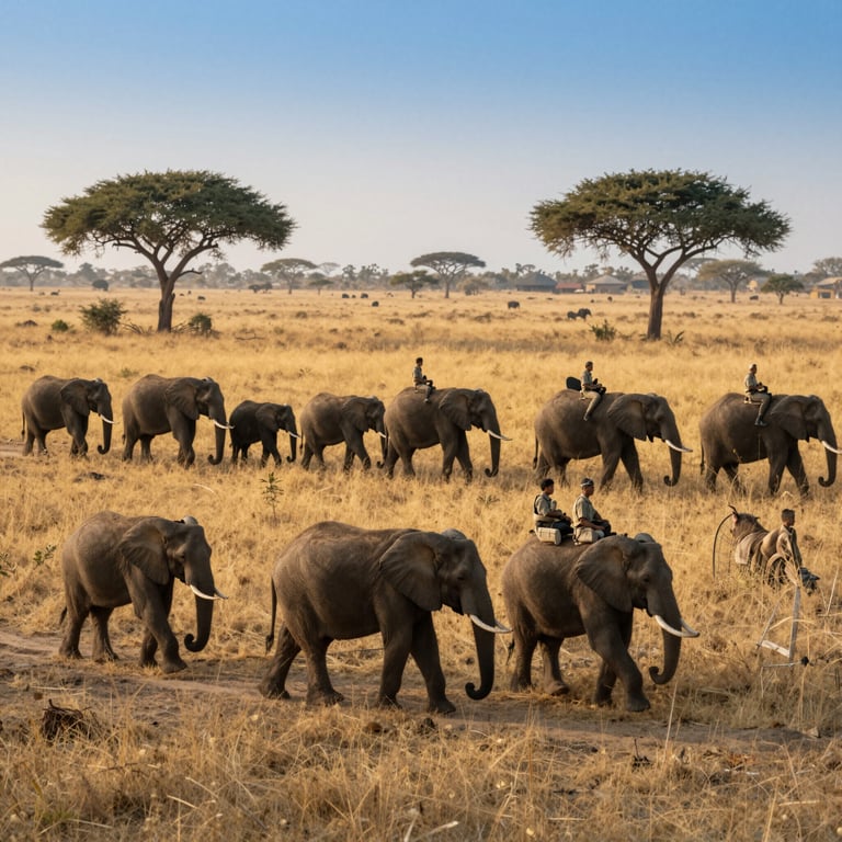 Come il DSWF Tutela gli Elefanti da Minacce Globali