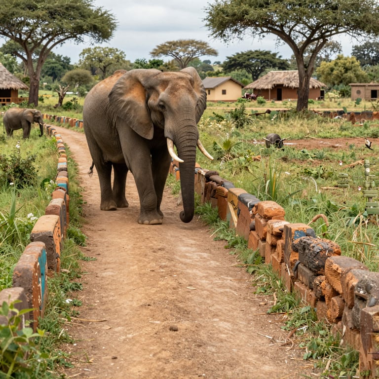 Soluzioni creative contro i conflitti umani-elefanti per una coesistenza sicura