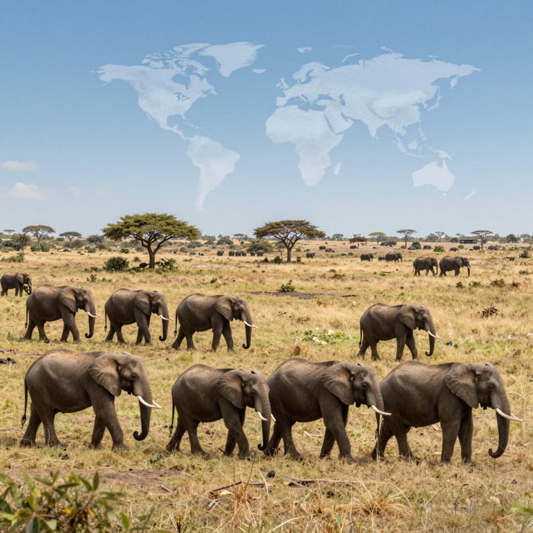 Specie di Elefanti a Rischio: Strategie Mondiali per la Loro Sopravvivenza nel 2026