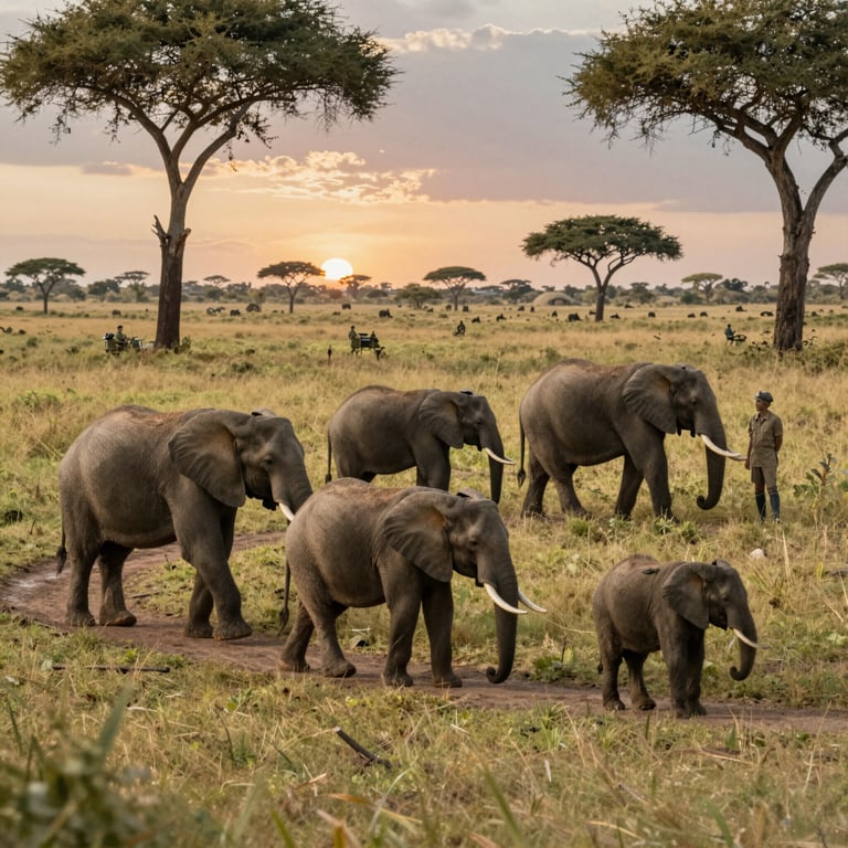 Pericoli crescenti per elefanti africani: strategie urgenti di protezione e conservazione