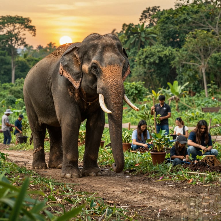 Come Supportare la Protezione degli Elefanti in Thailandia Attraverso Organizzazioni Non Profit