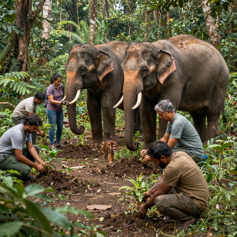 Sforzi Globali per Proteggere gli Elefanti dal Bracconaggio e dalla Perdita di Habitat