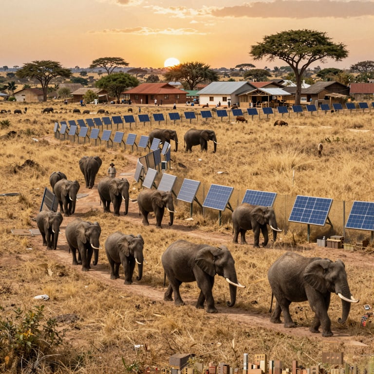 Soluzioni Innovative per Ridurre Conflitti Uomo-Elefante e Assicurare Coesistenza Pacifica