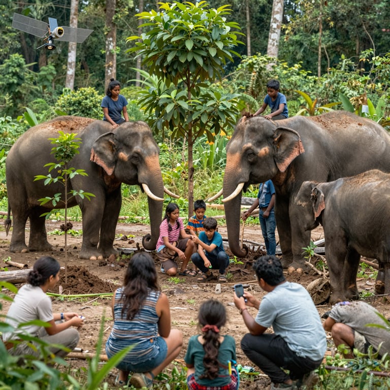 Iniziative Globali per Salvare gli Elefanti dalla Scomparsa