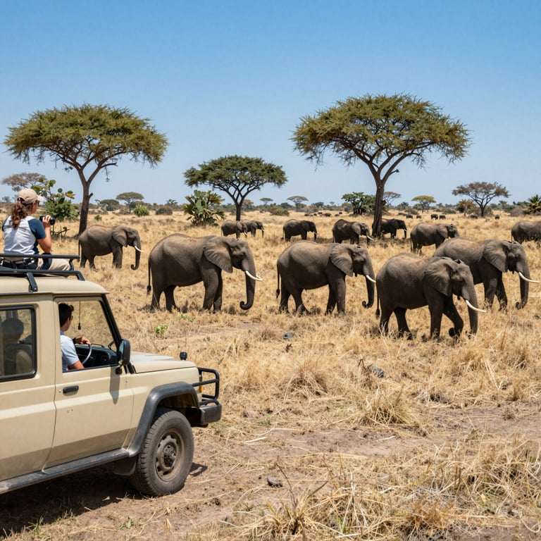 Metodi Etici per Avvistare gli Elefanti Senza Comprometterne il Benessere