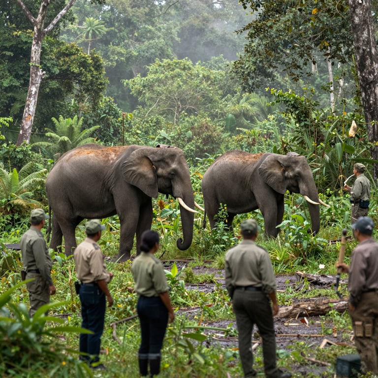 Iniziative per Salvare gli Elefanti delle Foreste Africane nel 2026