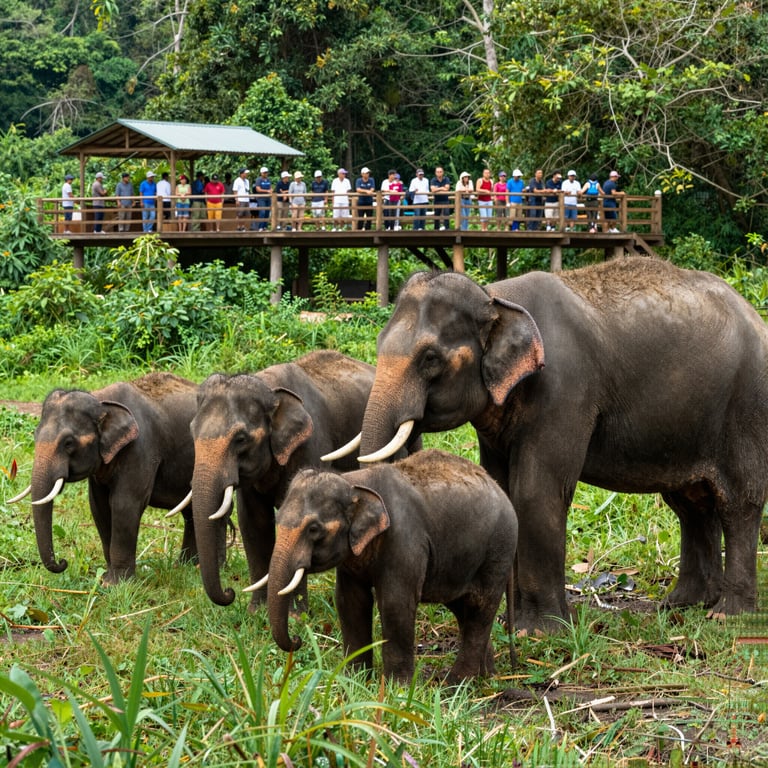Come il Turismo Responsabile Aiuta la Conservazione degli Elefanti Asiatici