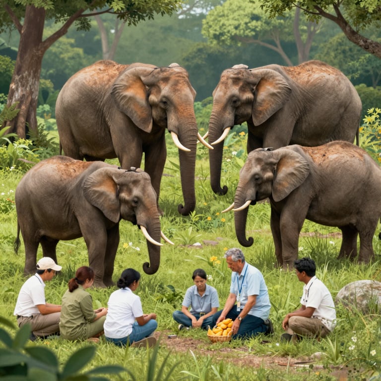 Iniziative Mondiali per Salvare le Popolazioni di Elefanti