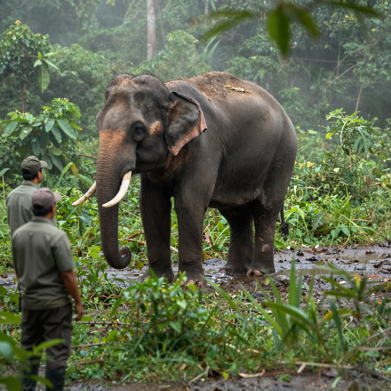 Come Salviamo gli Elefanti Forestali Rari nelle Foreste del Vietnam