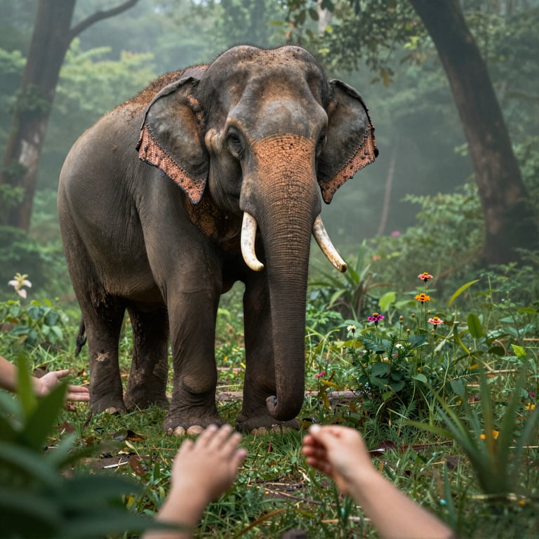 Donazioni Efficaci per Progetti di Salvaguardia degli Elefanti in Pericolo