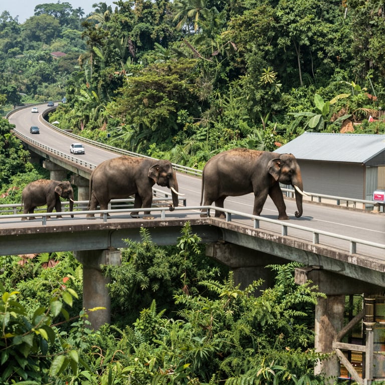 Iniziative per Infrastrutture Sicure: Proteggere gli Elefanti Asiatici dal Traffico nel 2026