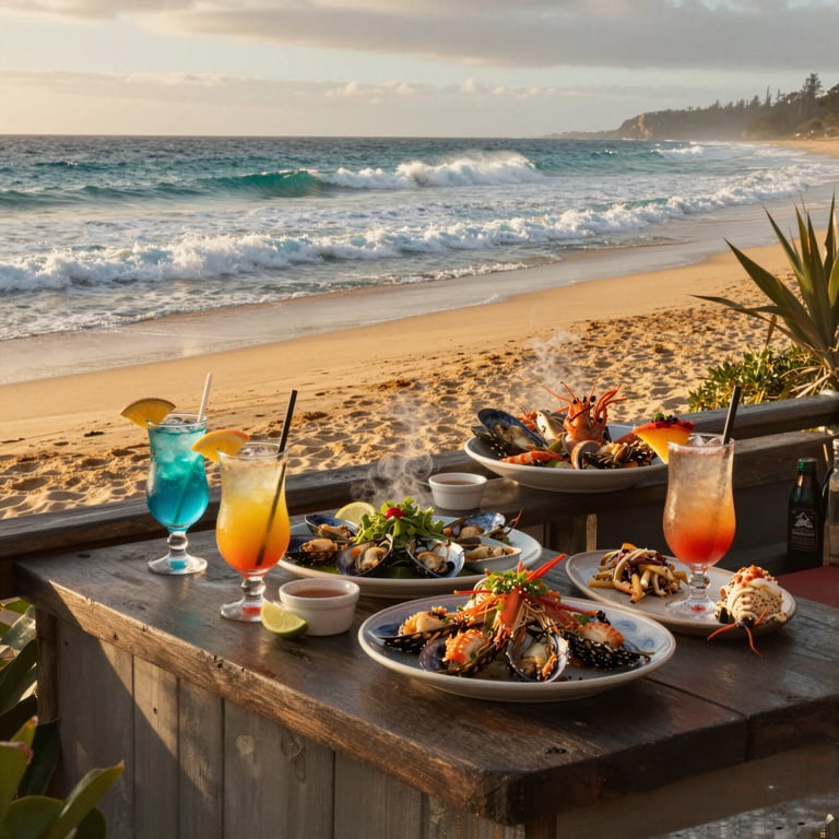 Savor the Best Cocktails and Seafood at 12 Rocks Beach Bar on Australia's Coast