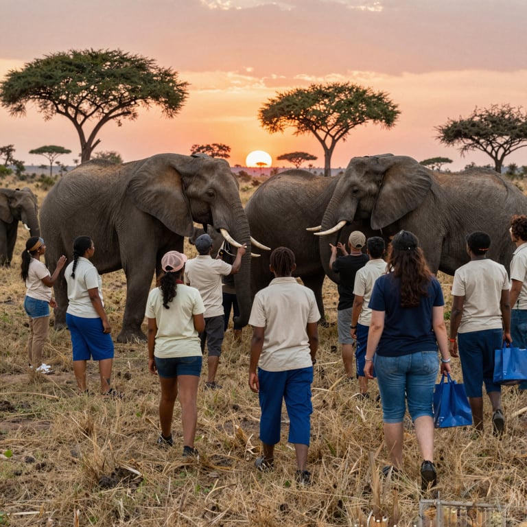Come Aiutare a Proteggere gli Elefanti Africani con Progetti di Volontariato