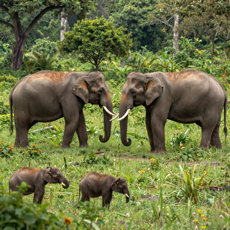 Iniziative per Proteggere l'Habitat degli Elefanti: Salvaguardia della Fauna in Pericolo di Estinzione