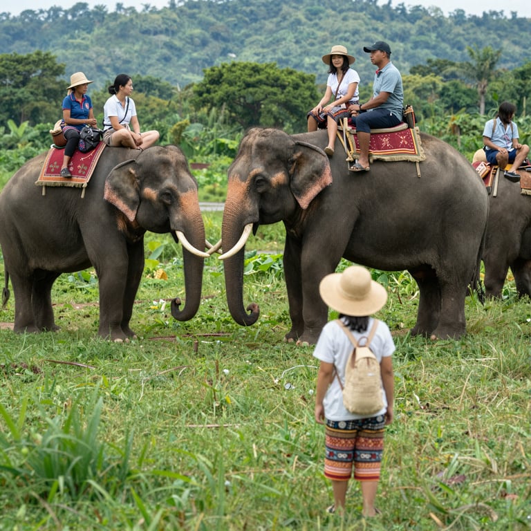 Turismo Sostenibile: Alleato nella Conservazione degli Elefanti d'Asia