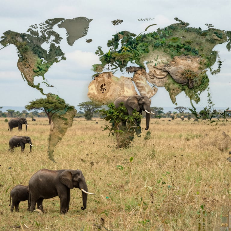 L'Impatto delle Iniziative Globali nel Salvaguardare la Popolazione Elefantina