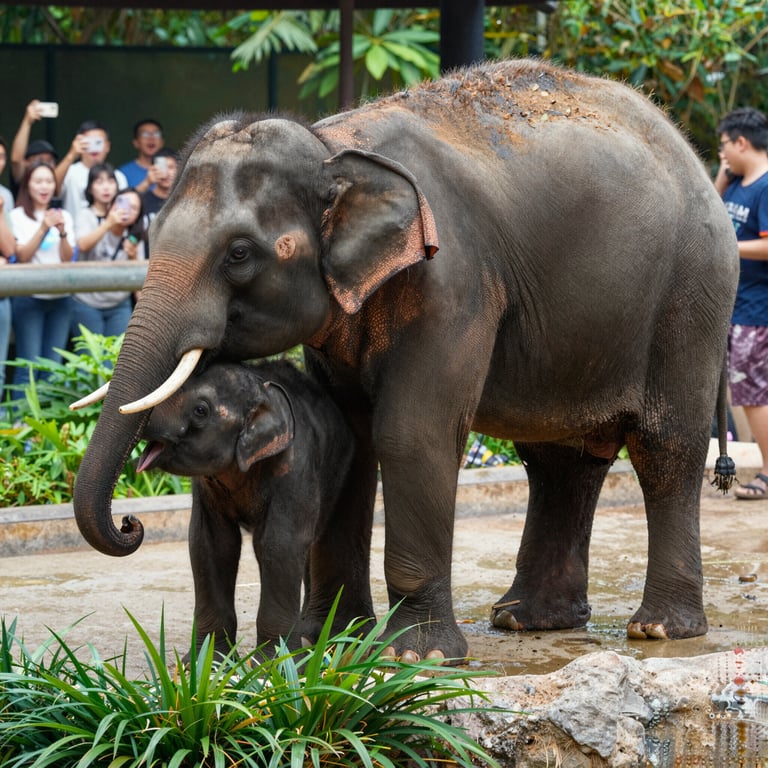 Debutto Emozionante: Cucciolo Linh Mai Si Presenta al Pubblico del National Zoo