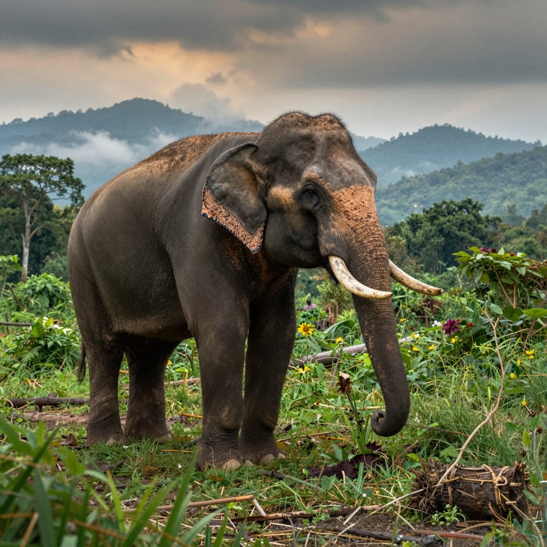 Proteggere gli elefanti asiatici dalle minacce critiche ambientali e umane nel 2026