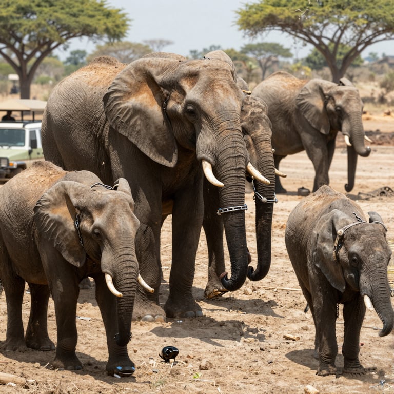 Nuovo Rapporto Svela Condizioni Drammatiche per Due Elefanti su Tre in Turismo Cattivo