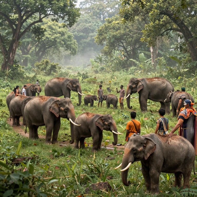 L'Urgente Battaglia Globale per la Conservazione e il Salvataggio degli Elefanti