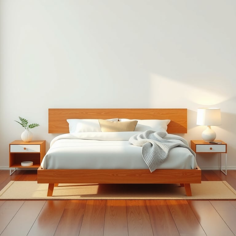 Scandinavian Style Bed