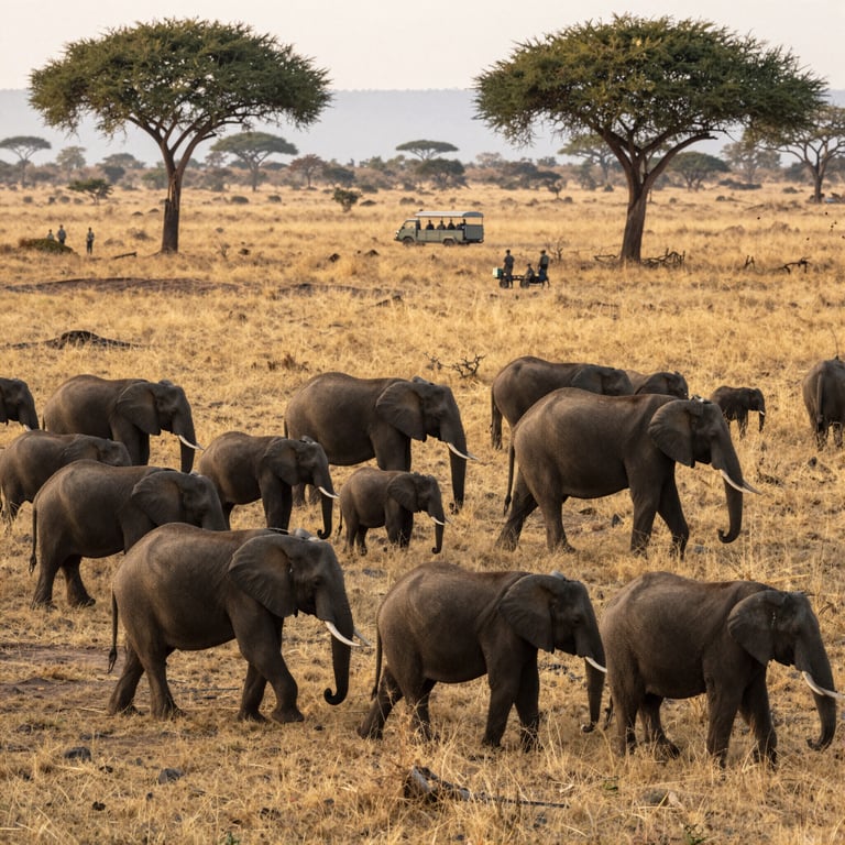 Iniziative per la Protezione degli Elefanti in Pericolo: Salvaguardare Habitat e Combattere il Bracconaggio